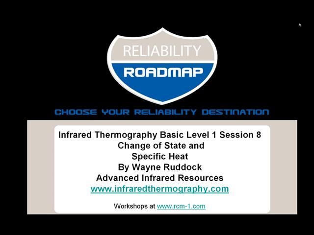 Infrared Thermography Basic Level 1 Session 08