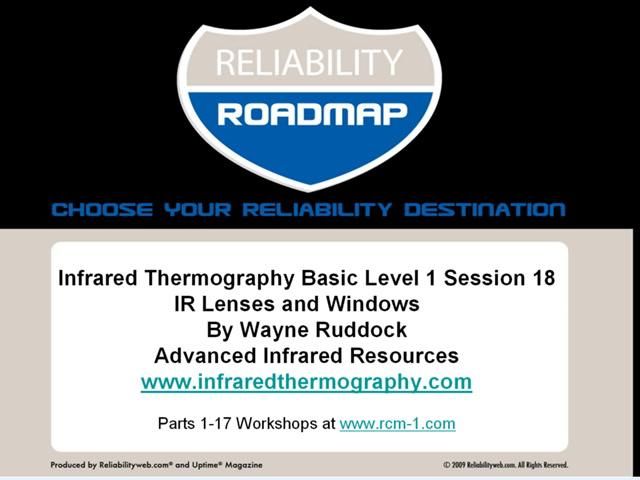 Infrared Thermography Basic Level 1 Session 18