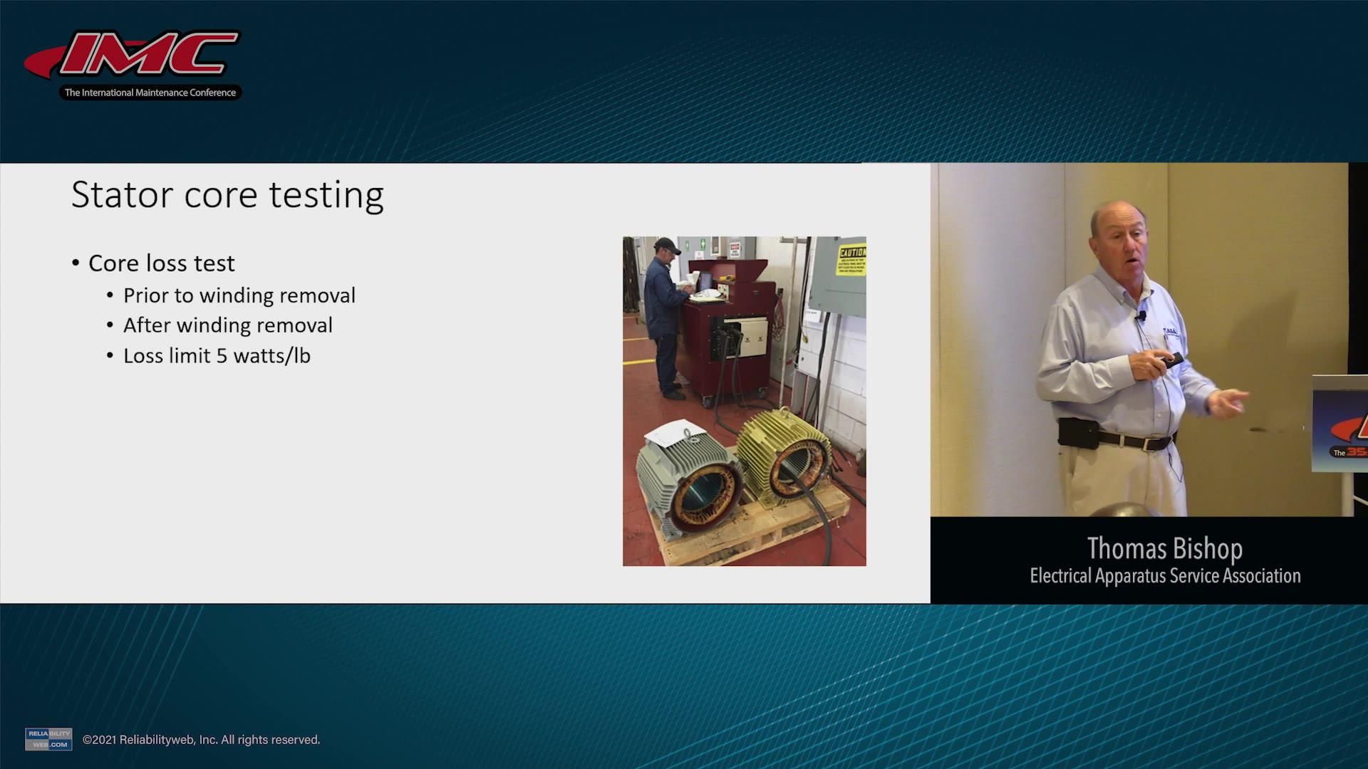 Impact of Rewinding on Premium Efficiency Motors