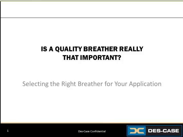 Is a Quality Breather Really That Important?