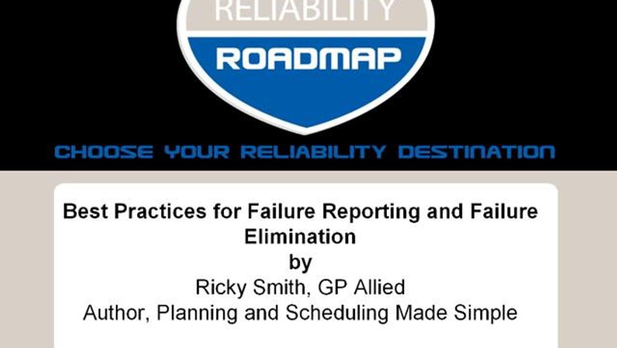 Best Practices for Failure Reporting and Failure Elimination