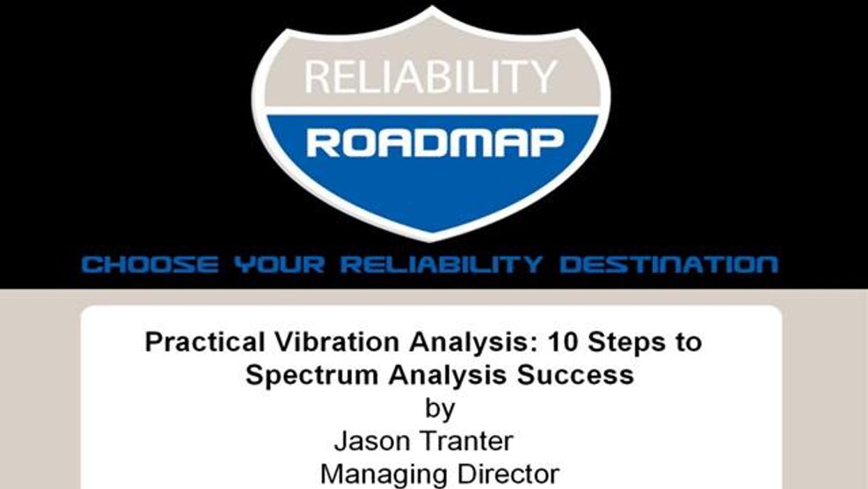 Practical Vibration Analysis: 10 Steps to Spectrum Analysis Success