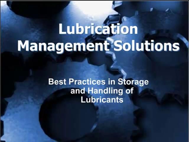 Best Practices in Storage and Handling of Lubricants