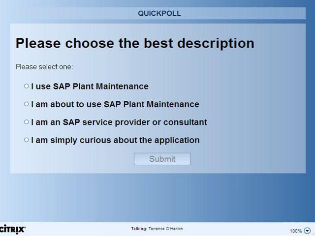 Getting the most out of SAP for EAM