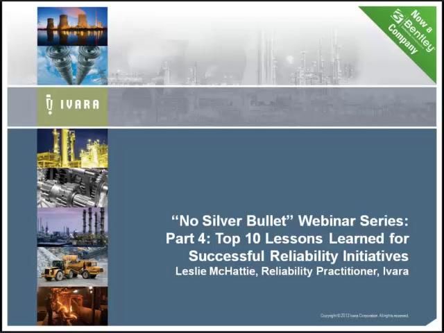 No Silver Bullet for Reliability Series: Part 4 of 4