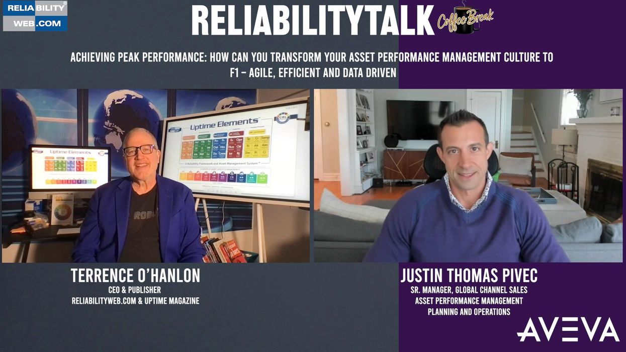 ReliabilityTalk Coffee Break -Achieving Peak Performance