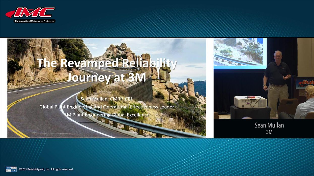 The Revamped Reliability Journey at 3M