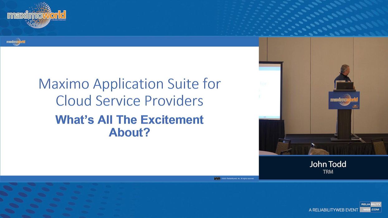 Maximo Application Suite for Cloud Service Providers: What’s All the Excitement About?