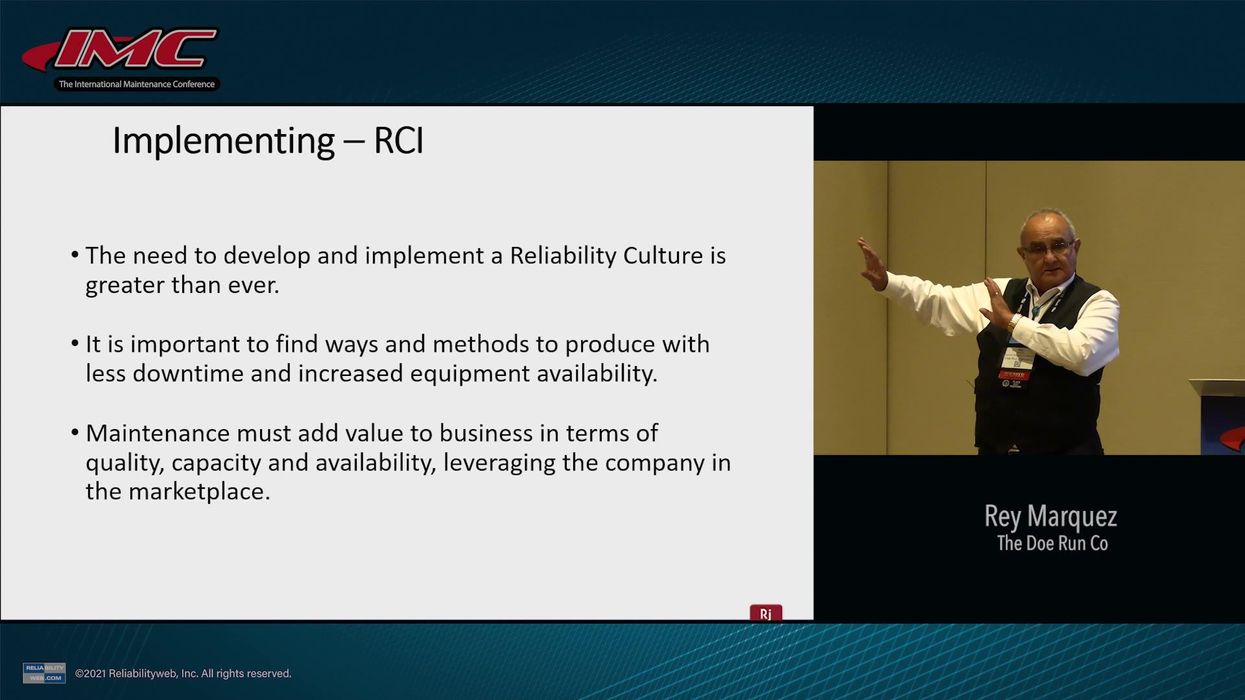 Reliability Culture Implementation