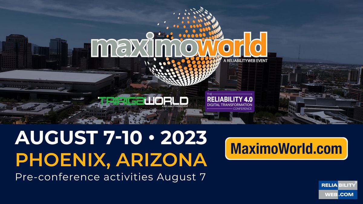 MaximoWorld 2023 Invite from Terrence O'Hanlon