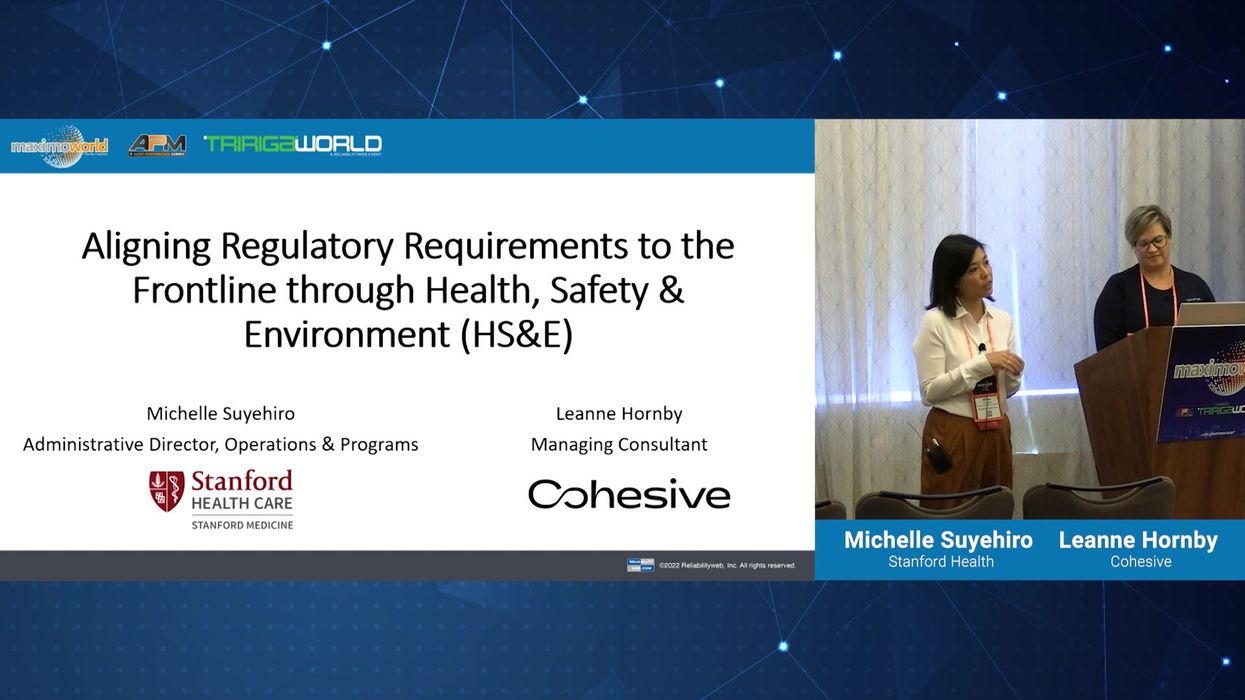 Aligning Regulatory Requirements to the Frontline through Health, Safety and Environment Module