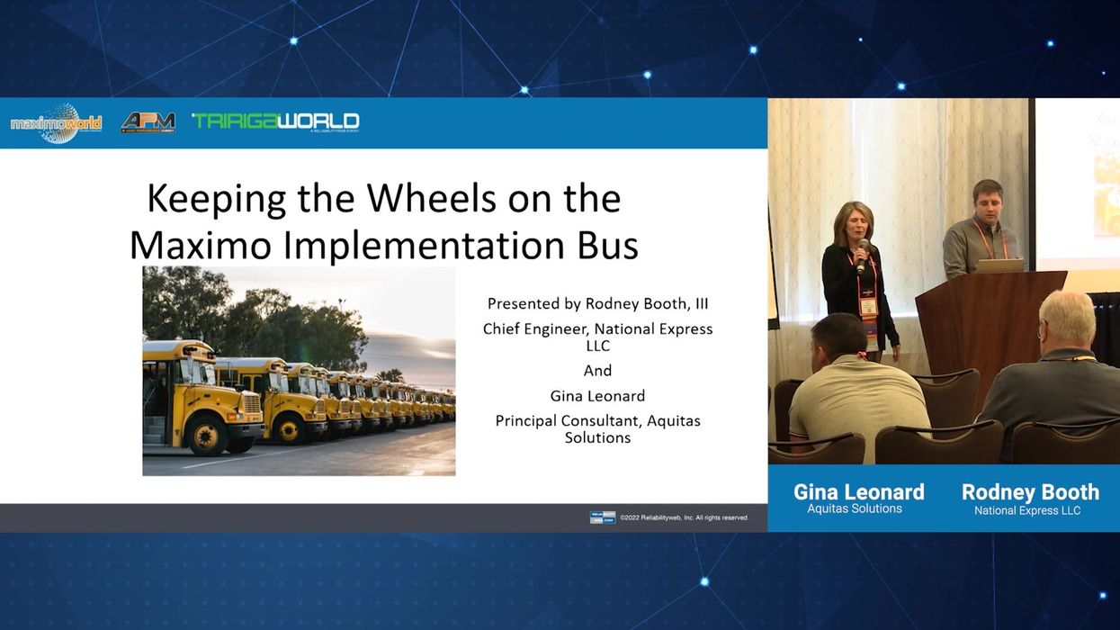 Keeping The Wheels On The Maximo Implementation Bus