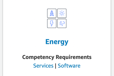 AWS Energy Competency